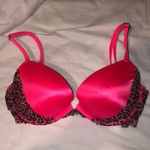 VS Pink Push Up Bra Size 34B